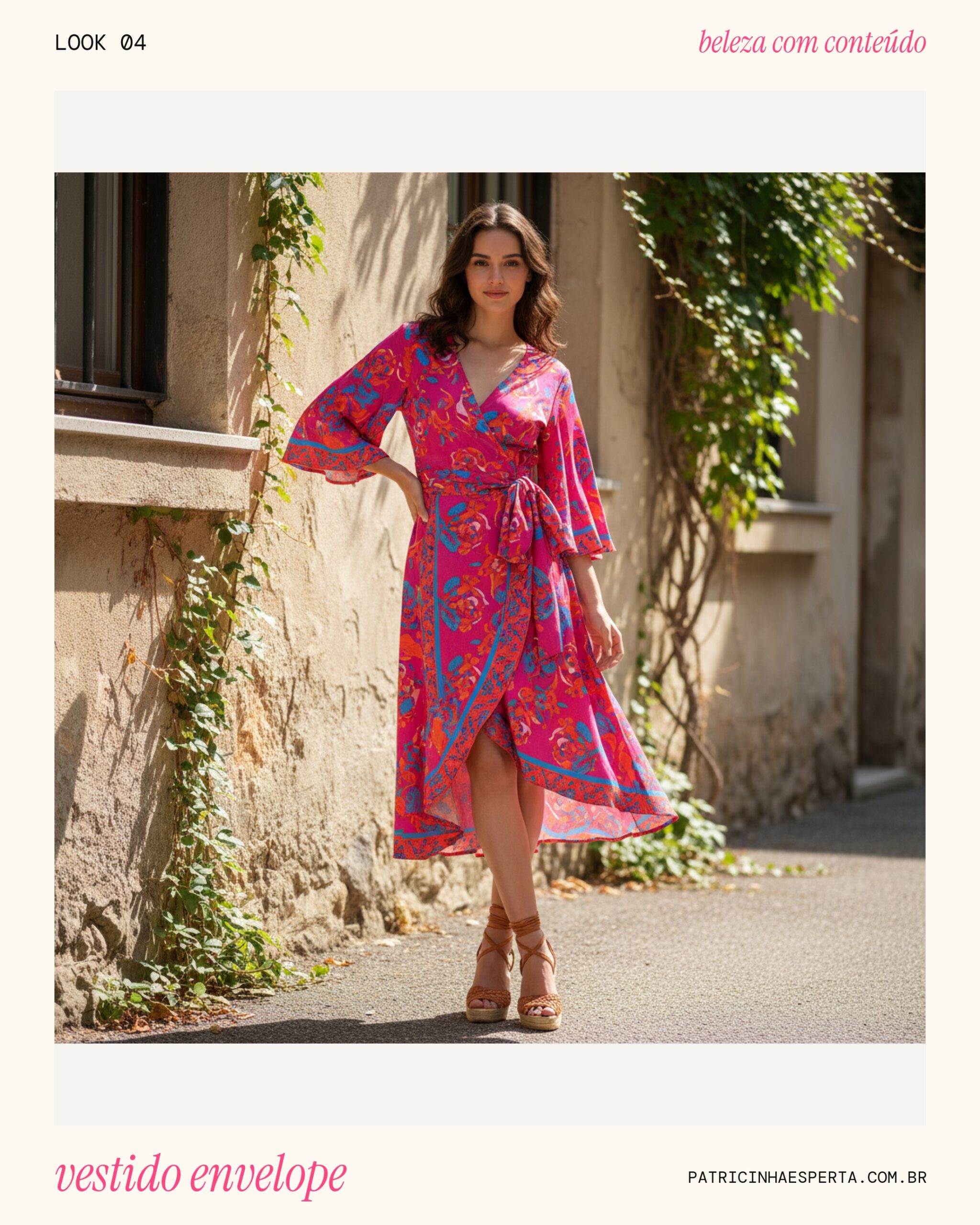 Vestido Envelope: Curvas e Charme