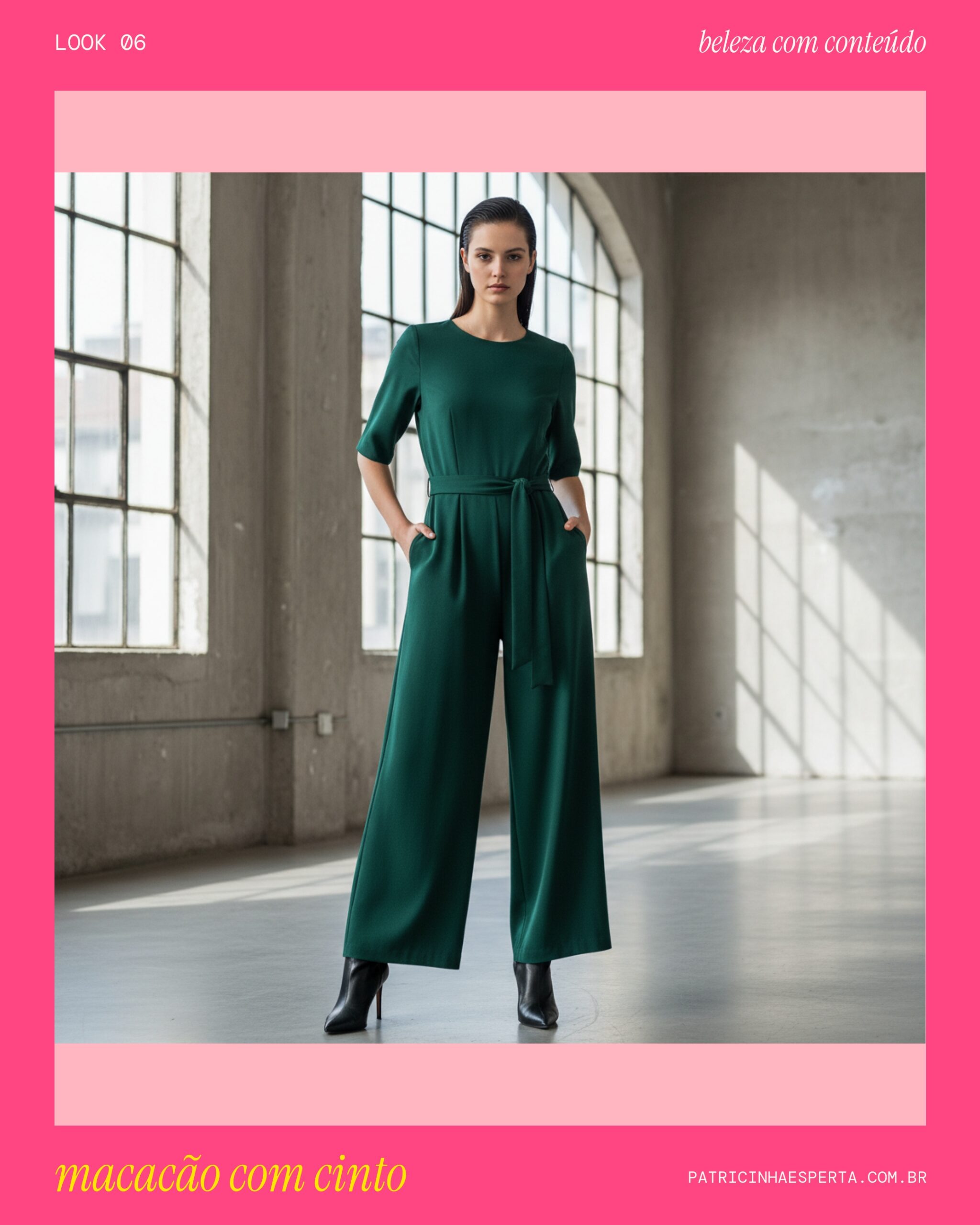 Macacão Elegante: Peça Única e Harmônica