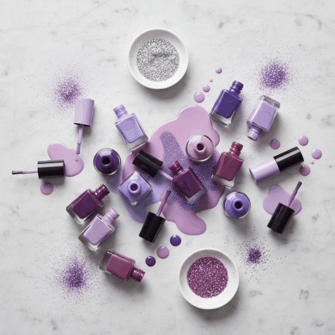 Palette Roxa 2026: As Cores que Vão Dominar Suas Mãos