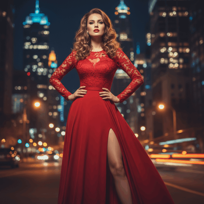 Vermelho Intenso: Celebre a Paixão e a Força