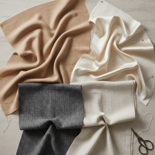 A Paleta de Cores e Tecidos que Sussurram Elegância