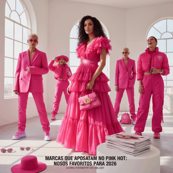 Marcas que Apostam no Pink Hot: Nossos Favoritos para 2026