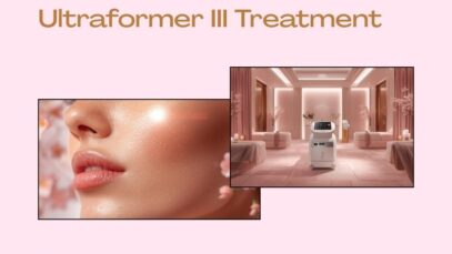 Tratamento Ultrafomer III em ambiente estético moderno e acolhedor
